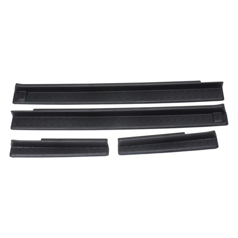 Adecuado para JEEP Pastor accesorios de modificación EEP puerta alféizar piezas de modificación 4 puerta versión ABS negro
