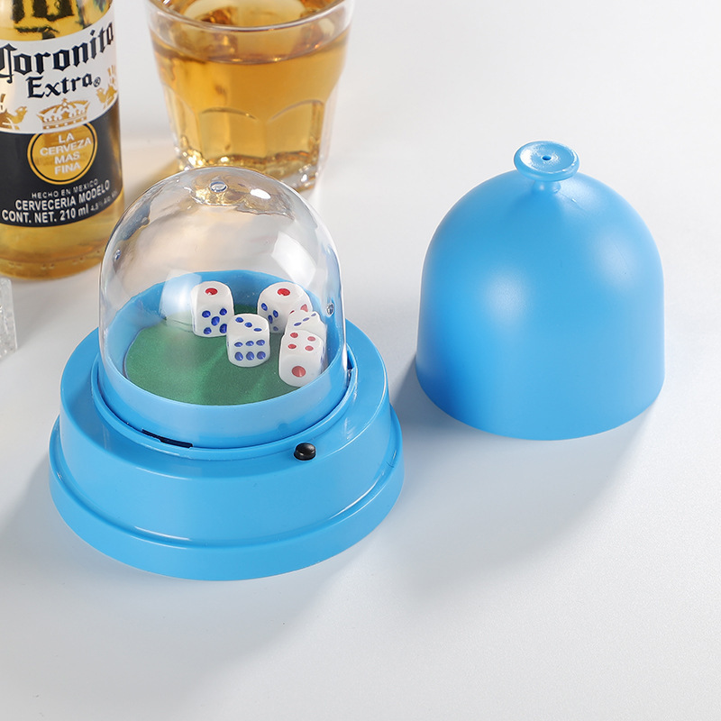 미디엄 블루 일렉트릭 컬러 컵₳