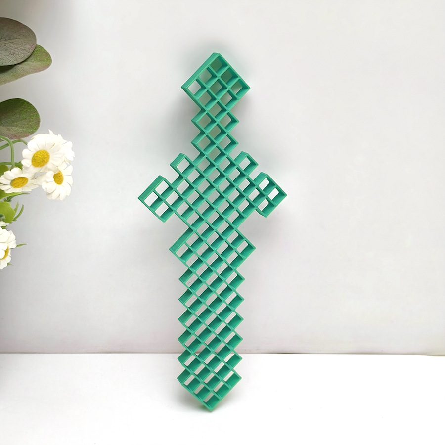Christmas green slime sword
