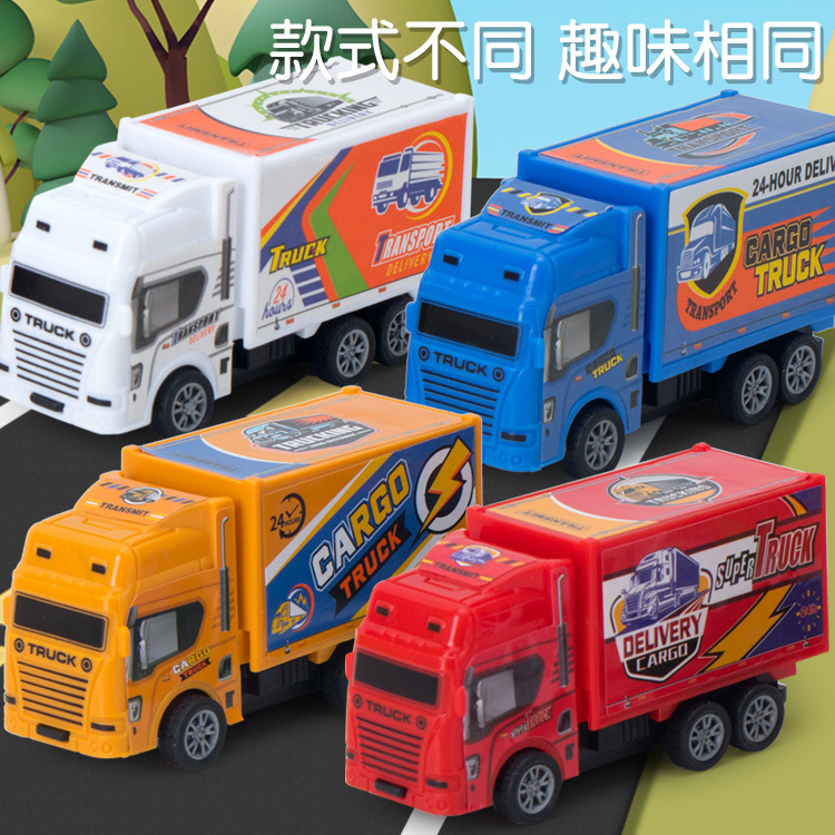 Wholesale Huili transport container truck children's toy boy truck container car model gift