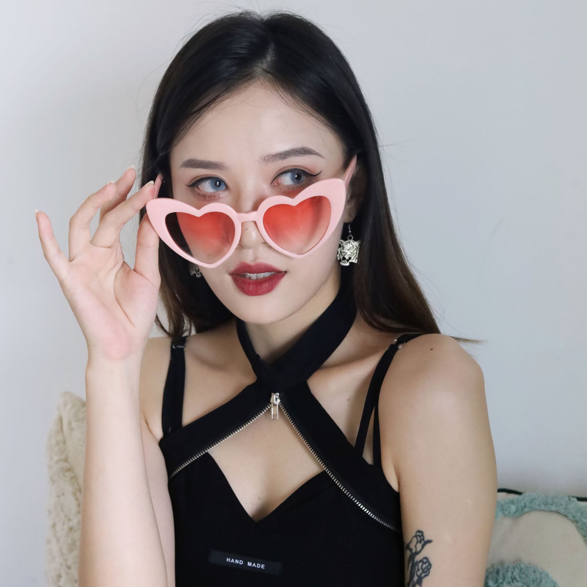 Gafas Decorativas de Corazón para San Valentín de Plástico ABS para Fiestas y Celebraciones