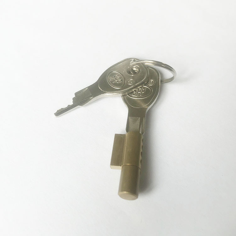 Customized Luggage Lock Cylinder Cabinet Door Lock with Key Shackles Lock Glass Drawer Lock All-Copper Special-Shaped Fun Lock Heart Universal