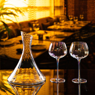 Light Luxury High-end Wine Decanter Household Crystal Glass Wine Wine Dispencer Wine Pot Wine Glass suit Wholesale