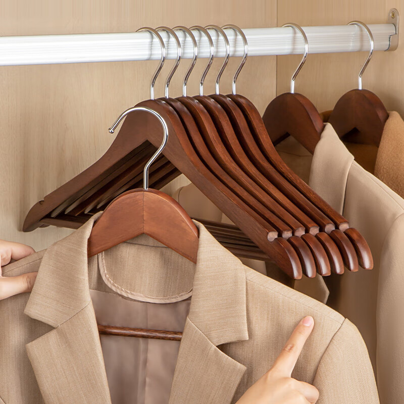 Perchas de madera sólida perchas de ropa armario perchas de madera perchas de ropa perchas de madera perchas de