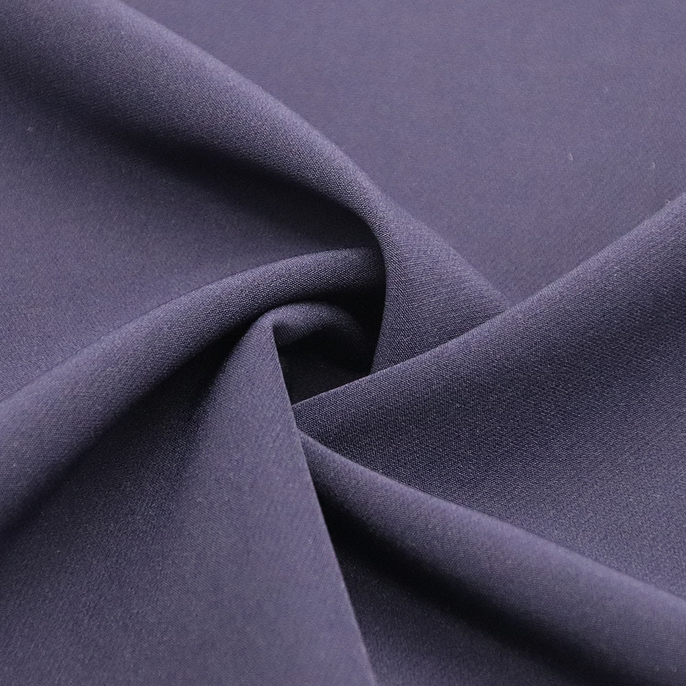 16376# 再生涤面料 双层四面弹 秋冬女装连衣裙 套装 仿醋酸面料