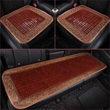 新款夏季竹片车用坐垫三件套 汽车坐垫沙发座垫方垫凉垫厂家批发