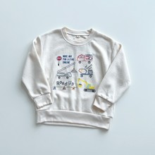 特价日单童装尾货110 120男孩秋季套头长袖卫衣婴童小童打底