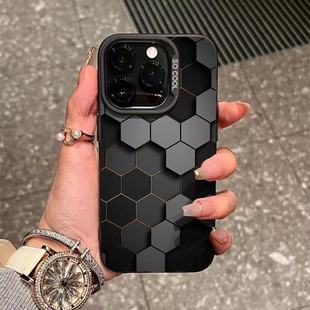 Trendy Brand Honeycomb Suitable for Apple 16E/13Promax Mobile Phone Case Iphone15/14/11/12 Export Cross-Border X