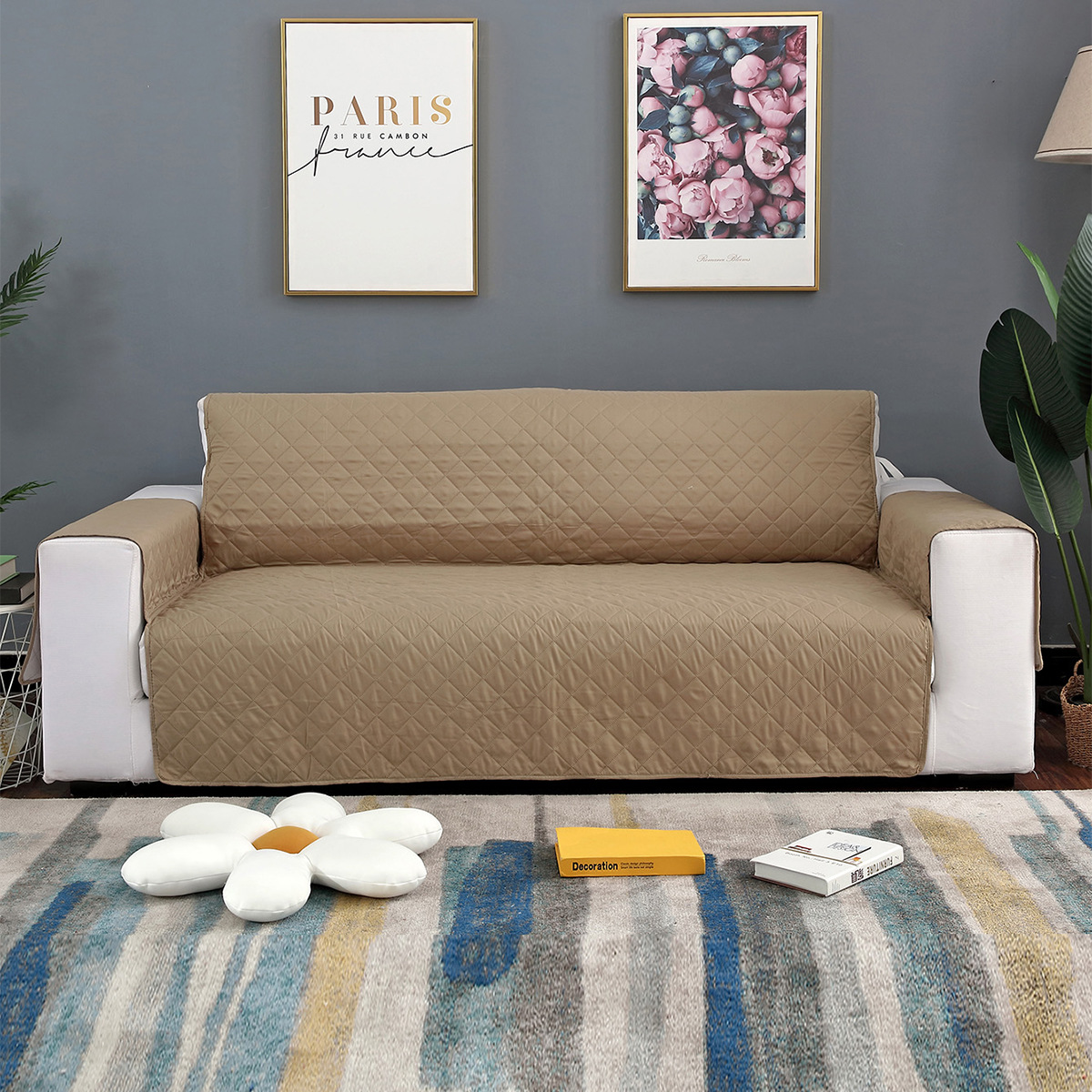 Conjunto de sofá transfronterizo Amazon un europeo engrosada mascota sofá cojín general venta directa de fábrica cubierta del sofá