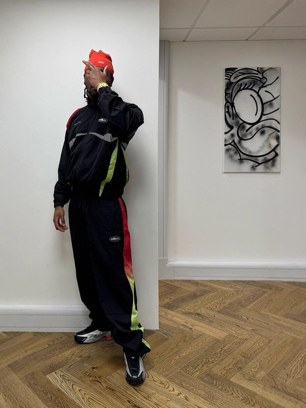 European Popular 3m Reflective Color-Blocked Stand-Up Collar Thin Jacket Men's Trendy Spring & Fall Sports Suit Motorcycle Jacket Jacket