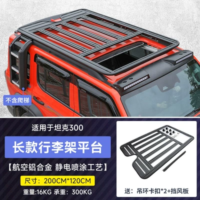 Tank 300 Side Ladder: Roof rack - tank-300-off-roadcity-version-classic-long-roof-platform