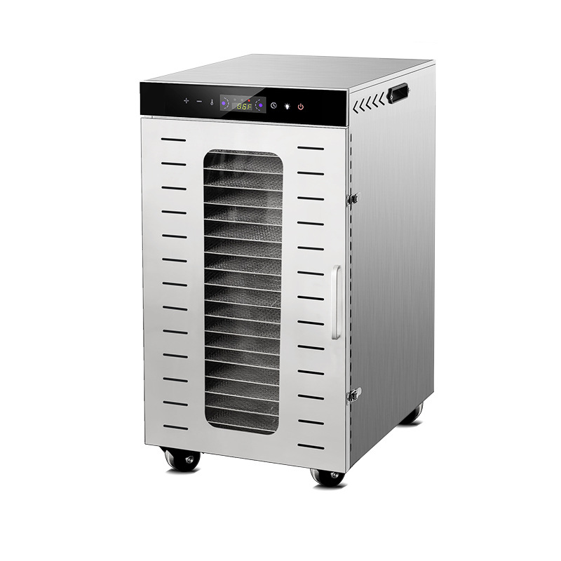 Deshidratador de Alimentos Comercial de Acero Inoxidable, Ajustable y Control Táctil, para Cocina y Comercio image 6