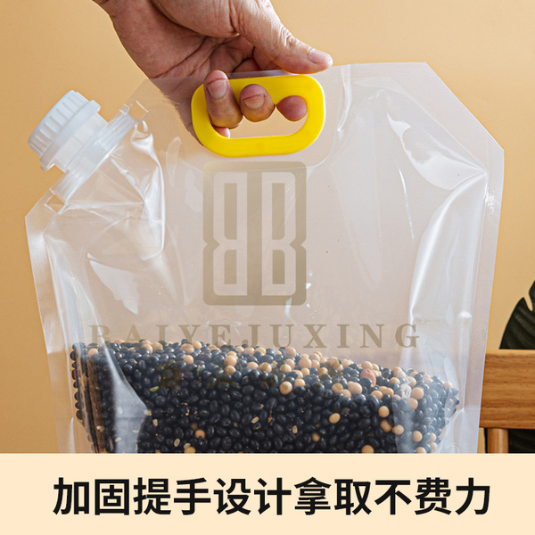 transparent storage bag