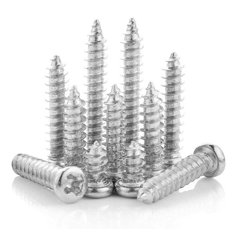 PA镀镍十字圆头螺丝1.6|M1.7|M1.8盘头螺丝自攻丝微型螺丝自攻钉