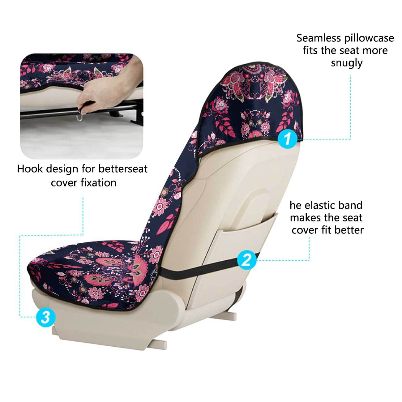 Car seat towel cover front seat protector suitable for gym and exercise, universal for all seasons, car use 31