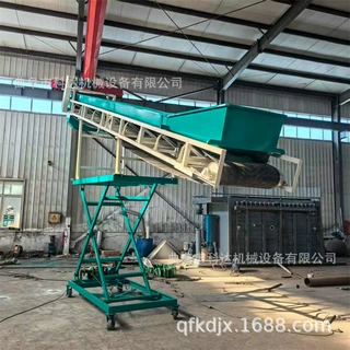 移动式混凝土电动升降皮带输送机XWZF 包胶电滚筒耐磨防滑输送机