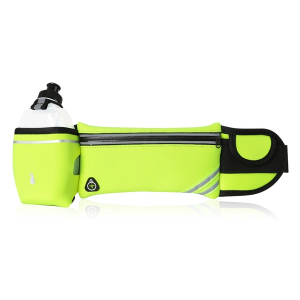 Teapot, green belt bag