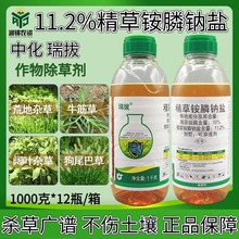 中化 11.2%精草铵膦钠盐柑橘果园茶园非耕地抗性牛筋草飞蓬除草剂