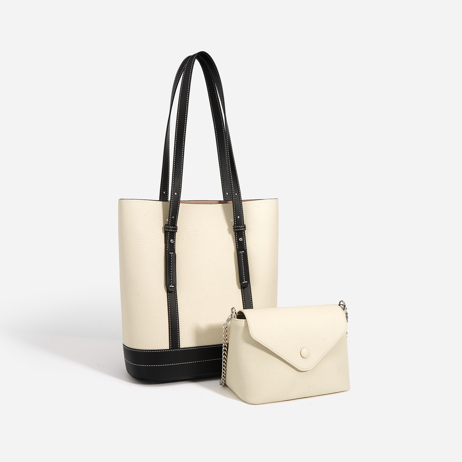Niche Minimalist Tote Bag For Women 2026 New Fashion Large Capacity Commuter Versatile Handbag Shoulder Bag Set - Thumbnail 2