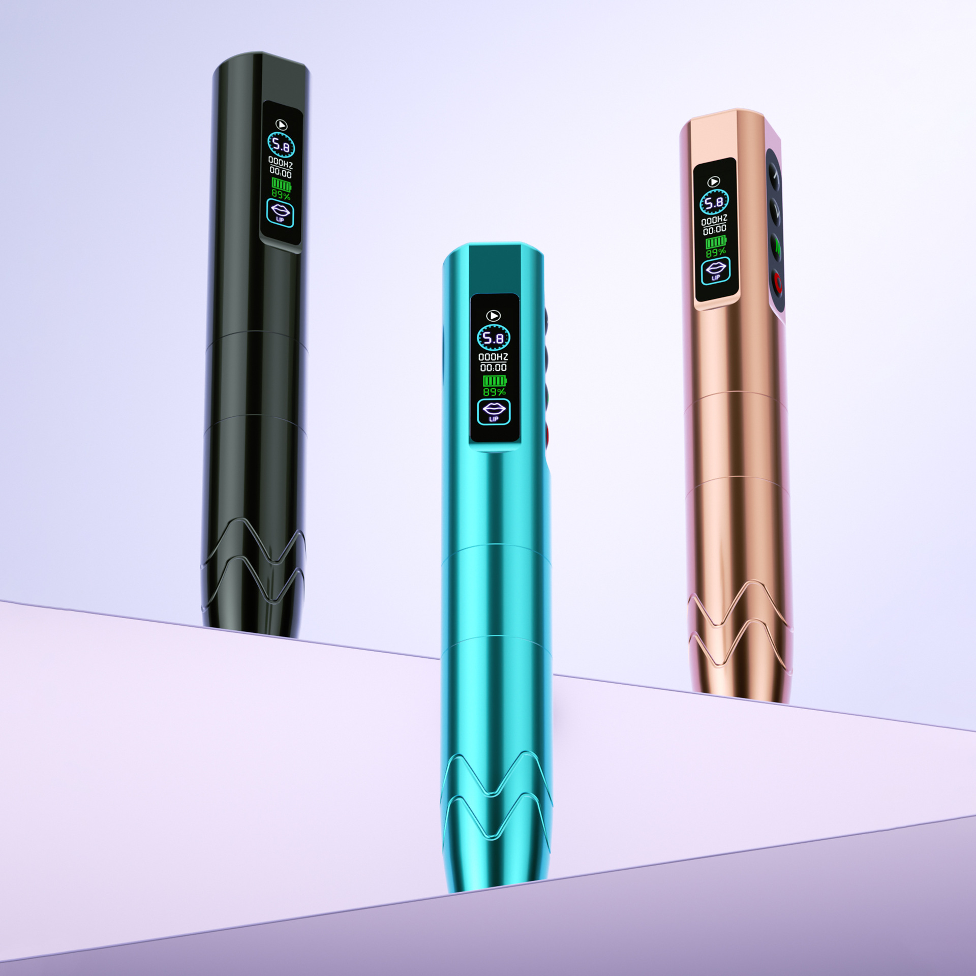 Máquina de tatuaje multimodo Máquina de tatuaje de cejas multifuncional inalámbrica USB