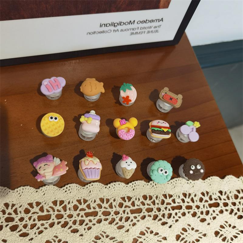 Nuevos niños de dibujos animados perezosos sin cordones cuerda hebilla fija kindergarten niños y niñas zapatilla Accesorios