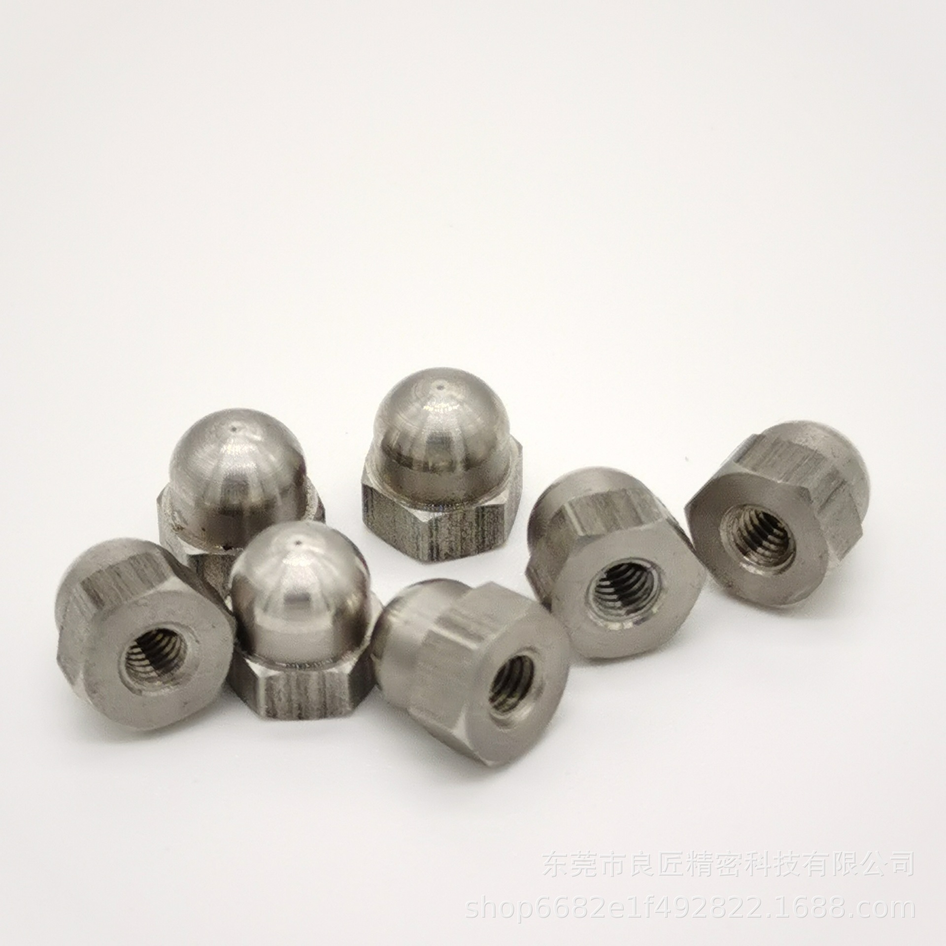 厂家供应盖形螺母304不锈钢六角盖型螺母 盖形半圆螺丝盖帽 M6-M1