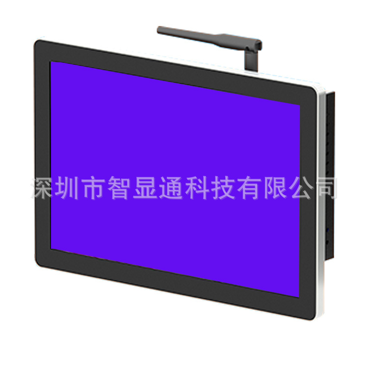 10.1寸银色壁挂高清显示器HDMI输入输出1080P液晶工业屏生产厂家