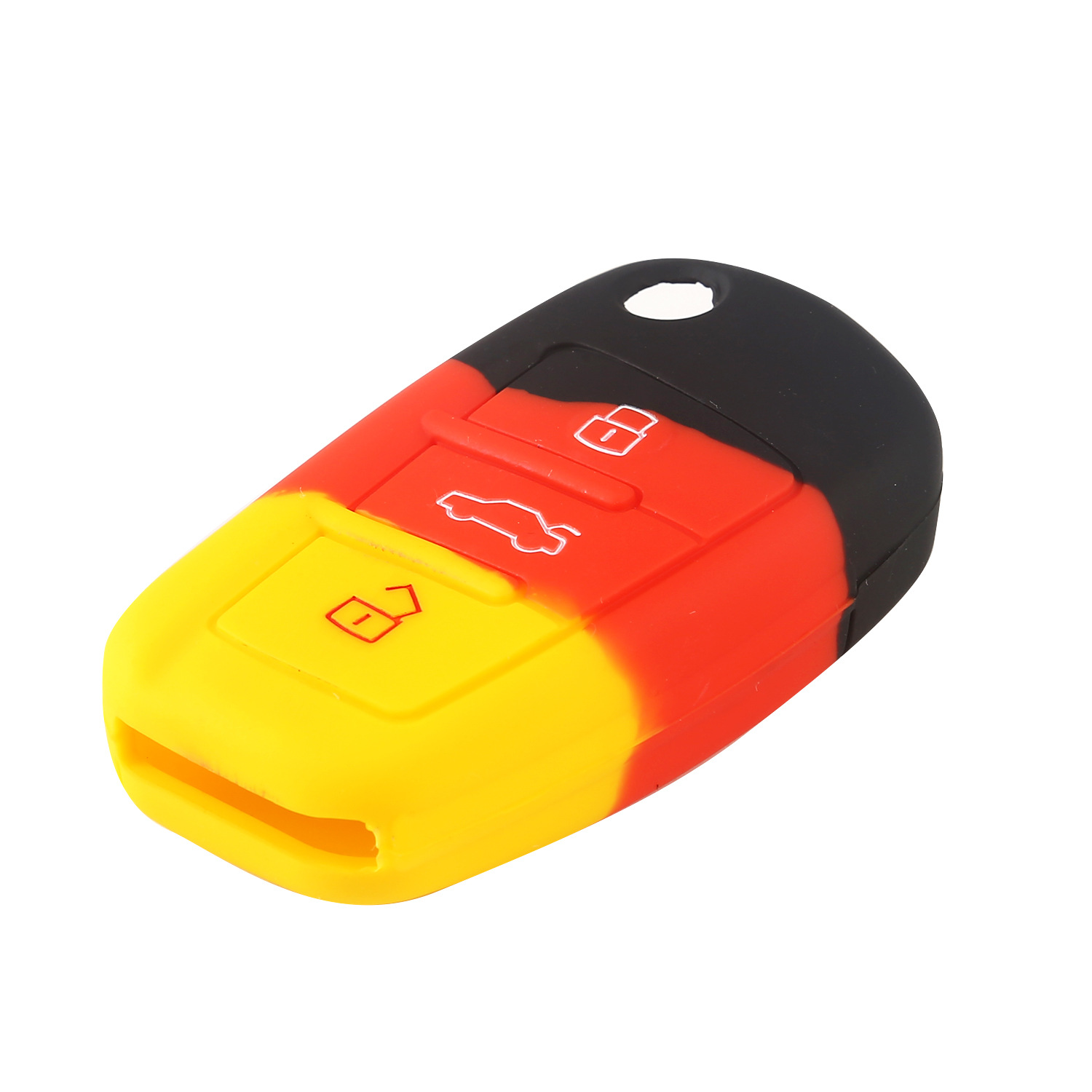 For Audi A6L RS6 RS7 silicone key case R8 S8 key case RS5S4 remote control case Silica ge