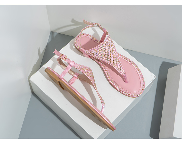 Sandali da donna Scarpe basse estive da donna Scivoli versatili_voghion.com