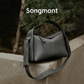 Songmont挂耳系列屋檐包中号设计师款皮通勤手提斜挎hobo包