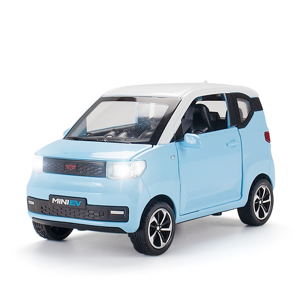 (Boxed)Simulation1:24 Xinao Internet Celebrity MINIMini Macaron Color Alloy Car Model Toy