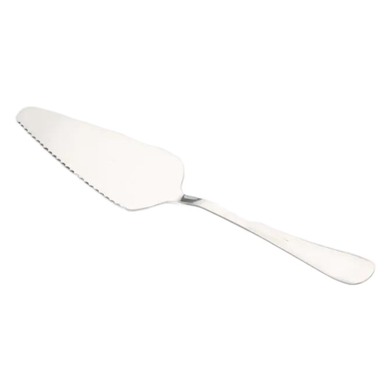 Stainless steel cake shovel triangle cheese shovel with tooth pizza shovel birthday cake baking utensils manufacturers wholesale