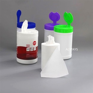 Processing and Export Export Coreless Point-Breaking Slitting Melt-Blown Polypropylene Pp White Non-Woven Barrel Dry Towel Roll
