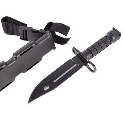 Открытая пластиковая модель M9, тренировочный резиновый мягкий нож, реквизит для косплея, кино и телевидения, декоративная модель ножа из АБС-пластика