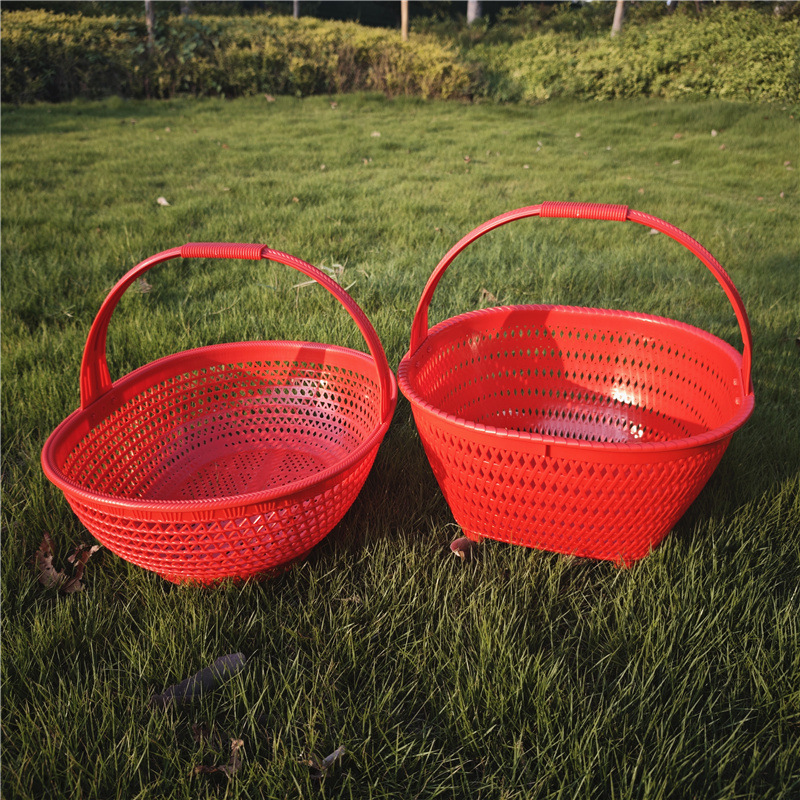 Panier de rangement en rotin tressé avec couvercle anses et doublure_voghion.com