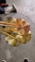 蝈蝈罐铜胆簧胚子葫芦铜胆簧铜材料响簧材料胆簧半成品材料铜胆簧