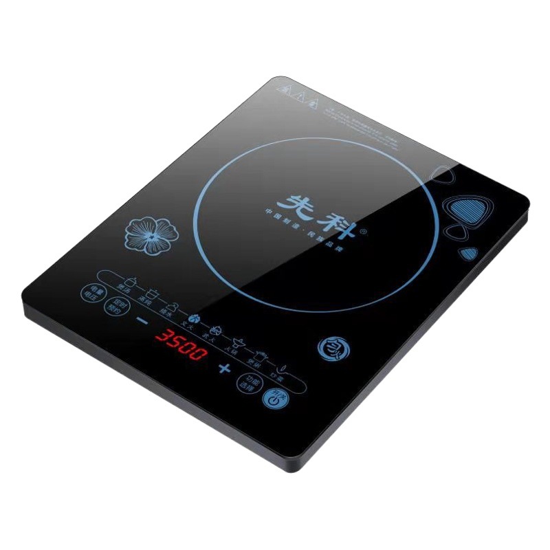 Cocina de inducción Xianke Cocina doméstica Pantalla táctil de alta potencia Ahorro de energía Horno de batería comercial Microcristalino Regalo al por mayor