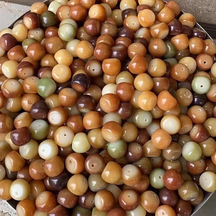 14mm 마늘꽃잎 컬러풀 (1팩 100개)