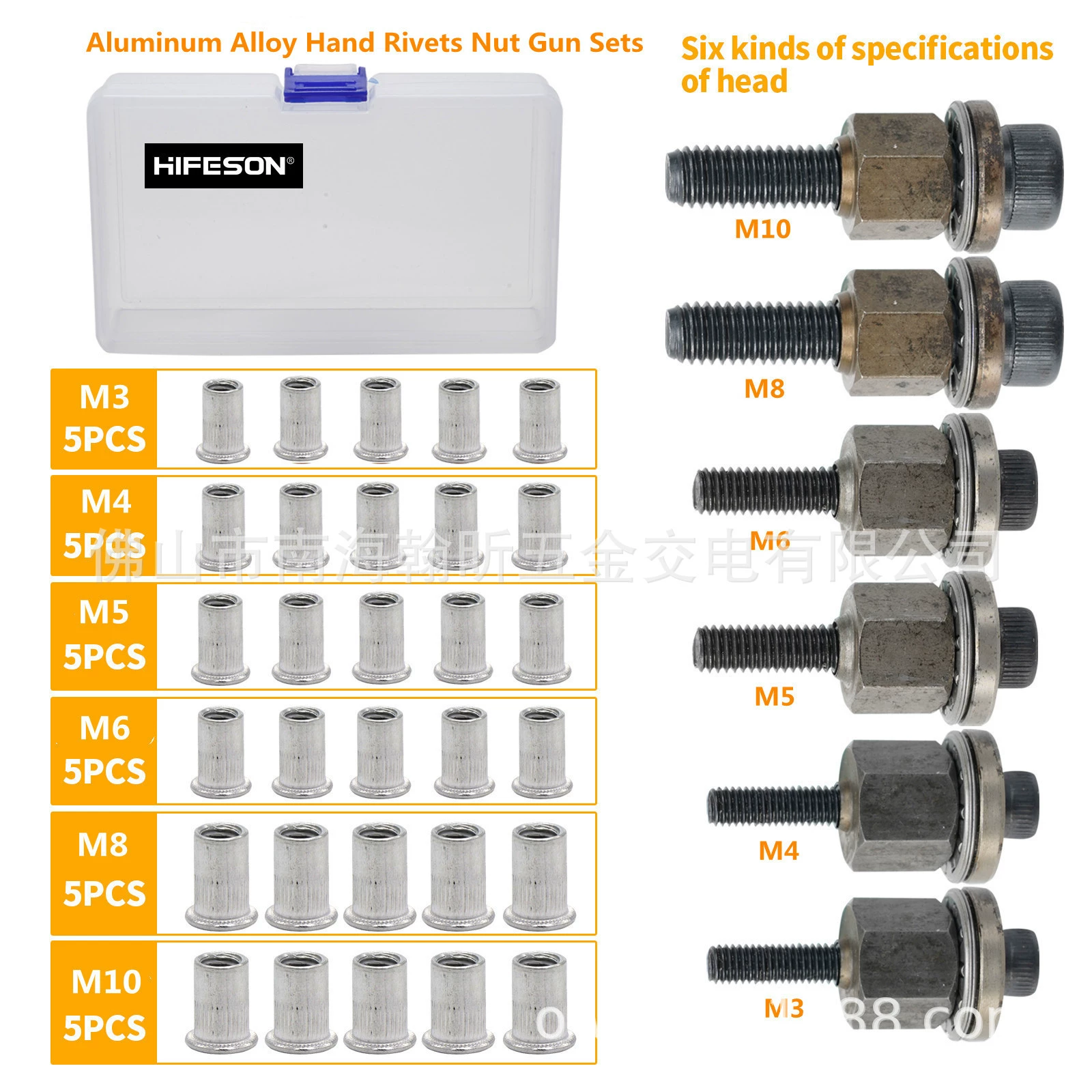 Ручной электрический Ram пистолет заклепка винтовка пистолет заклепка пистолет имперский/оцинкованный/алюминий/комплект гайки из нержавеющей стали