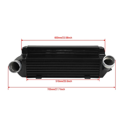 Car Cooling Intercooler Suitable for Bmw N20 N54 135I 335I Z4 E91 E89 E88 Cooling (car radiator) - black