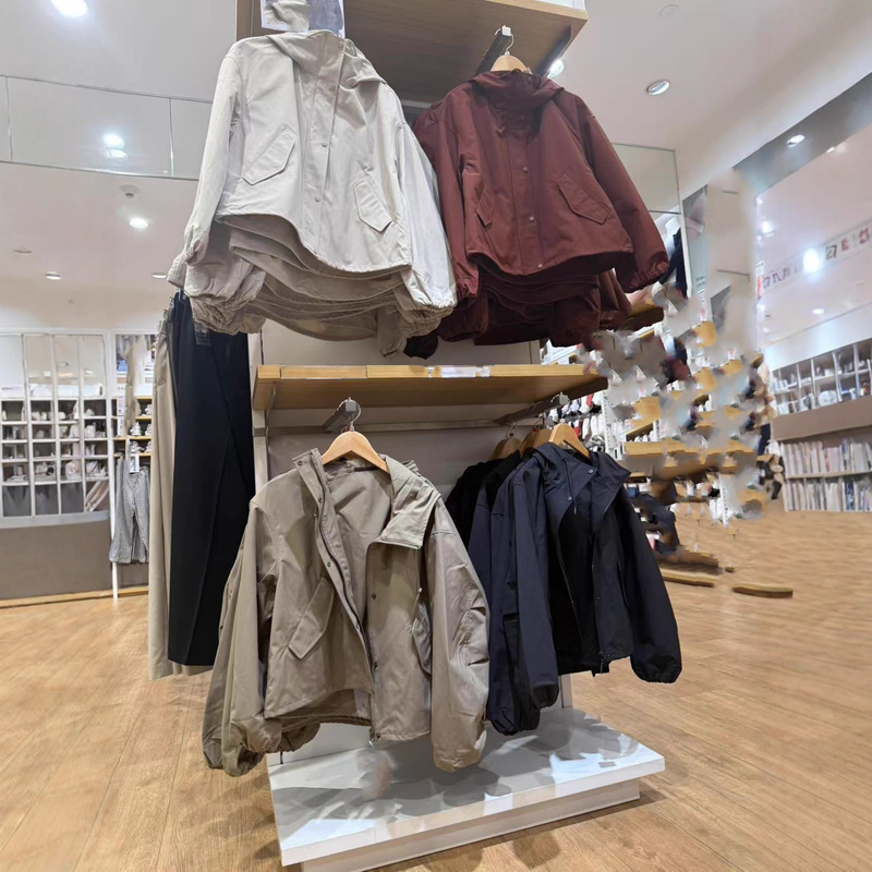 Autumn New Women's Casual Loose Hooded Waterproof Short Jacket/Fashion Versatile Jacket Top 479229