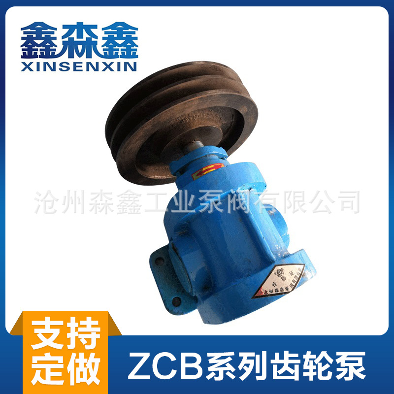 ZCB8/1.0不锈钢齿轮泵输送稳定齿轮式机油输送泵厂家生产节能高效