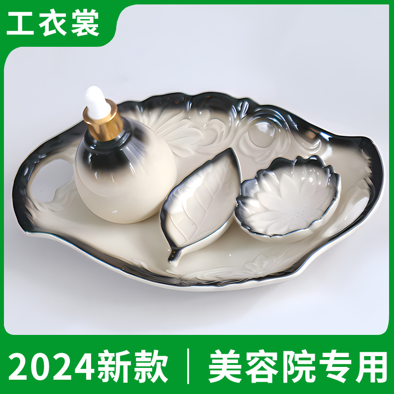 Cosmetic massage oil, tools set, new collection, for beauty salons