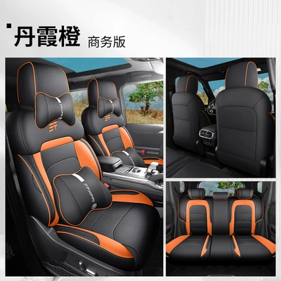 Car Seat Cushion Leather Seat – Four Seasons Pad - danxia-orange-business-edition-note-model-year