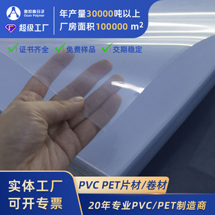 Pvc Sheet Clothing Template with Hard Printing Folding Box Plastic Sheet Manufacturer Supplies Blister Packaging Pvc Plastic Sheet