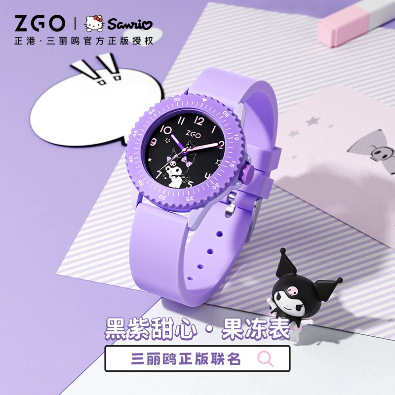Санрио, Hello Kitty, часы, детские водостойкие кварцевые часы