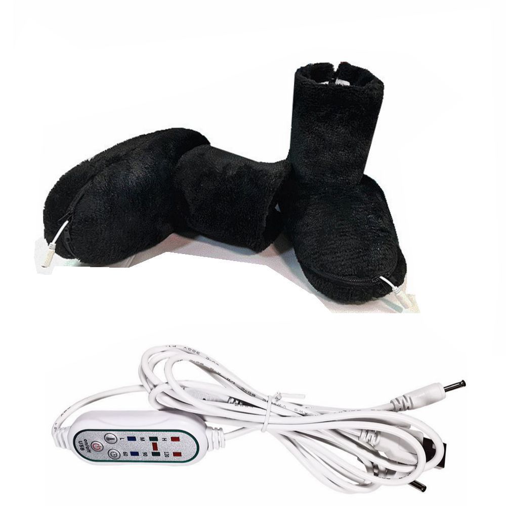 Heating Shoes Electric Heating Shoes Rechargeable Heating Warm Shoes Can Walk And Can Be Removed And Washed_voghion.com
