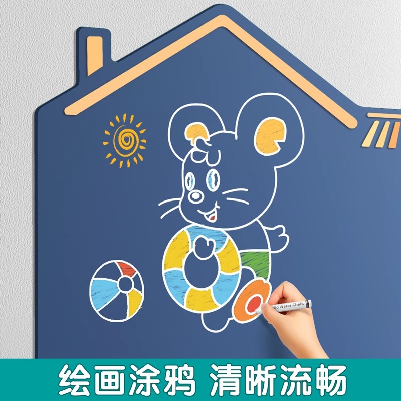 pizarra magnética pegada en la pared para niños pequeños tablero de dibujo de absorción para el hogar de bebés graffiti escritura en la pared tablero de dibujo de niños Amazon