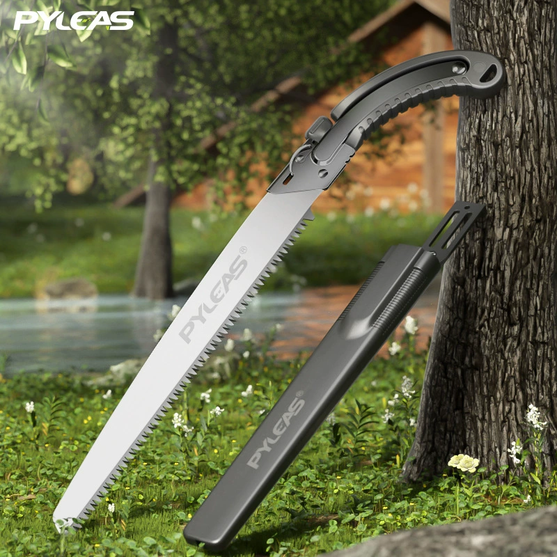 Оптовая Продажа с фабрики открытый сад Многофункциональная портативная ручная пила три зуба высокотемпературная закалка Обрезка лесозаготовка фруктовое дерево поясная пила