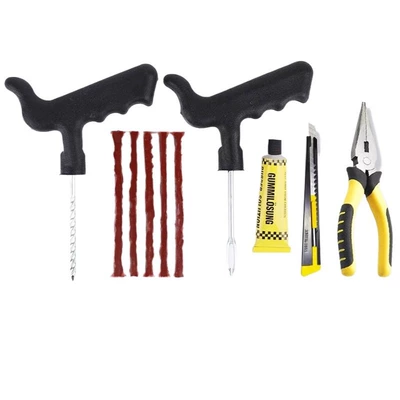 emergency car tire repair tool: Kempinq və səyahət